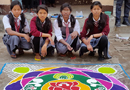 CCA Rangoli Event 2015
